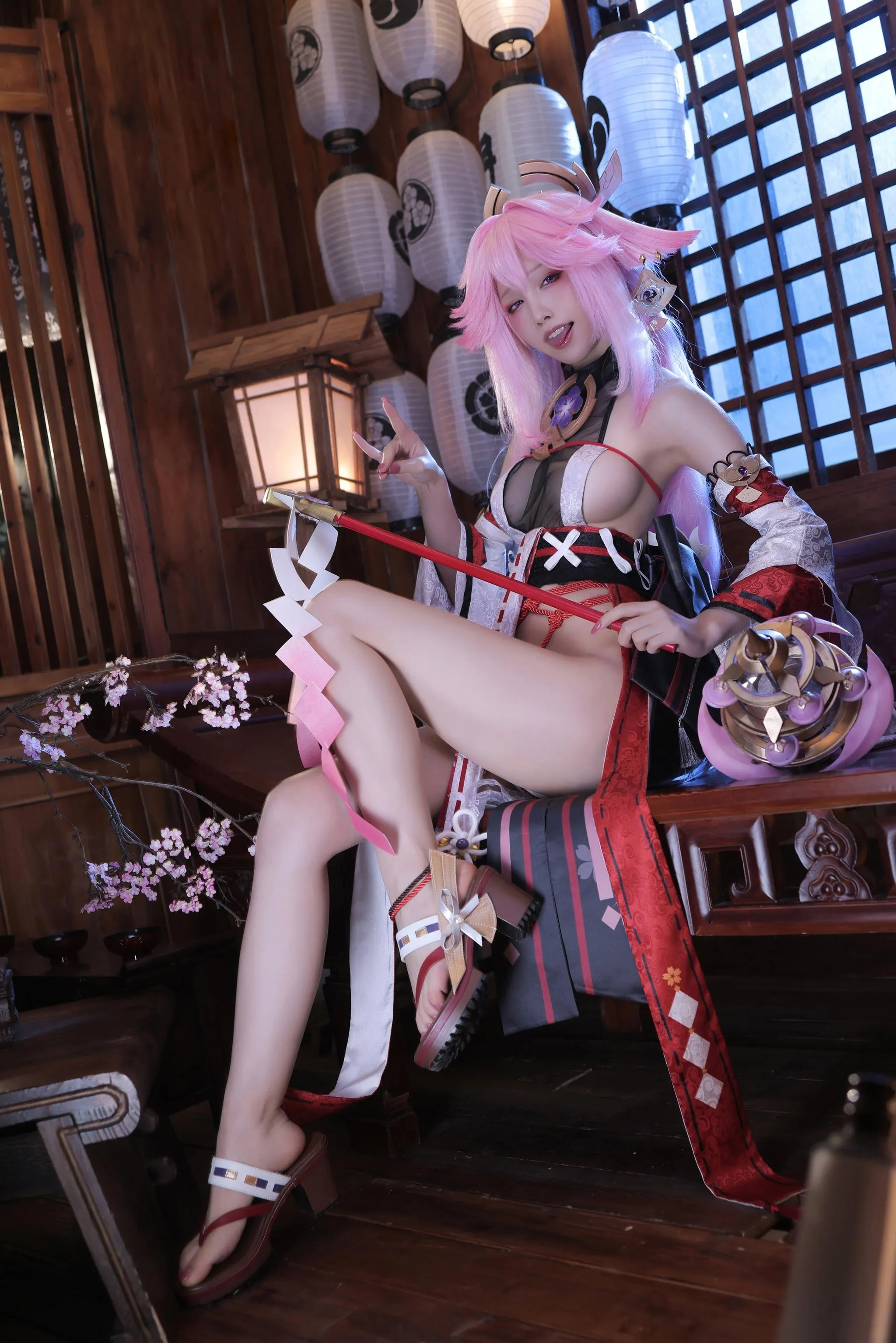 水淼Aqua – NO.128 新八重神子 [93P]插图5